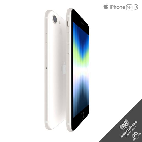 iPhone SE 2022 - 3° Generazione - WHITE Bianco - 64 GB ___ apple ___ smartphone __ OFFERTE SHOCK __